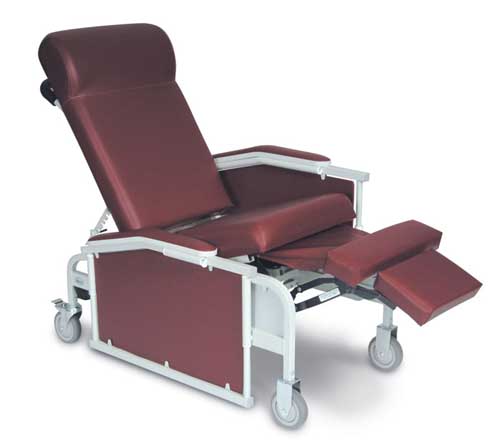 5271 - Drop Arm Convalescent Recliner with tray